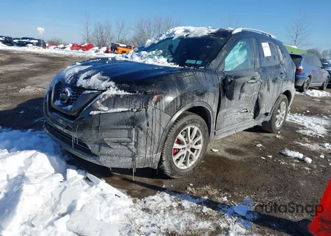 2017 Nissan Rogue Sv from USA, damaged, VIN KNMAT2MV9HP545405